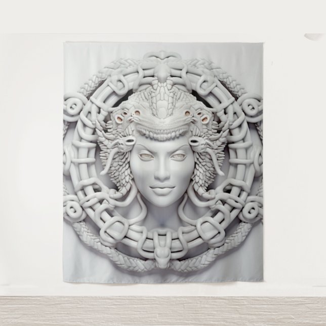 XL Classic Medusa Tapestry (Front)