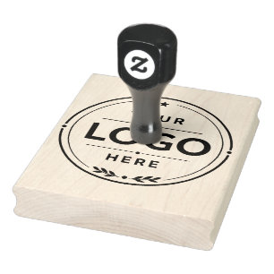 XL Large Business Logo Custom Rubber Stamp