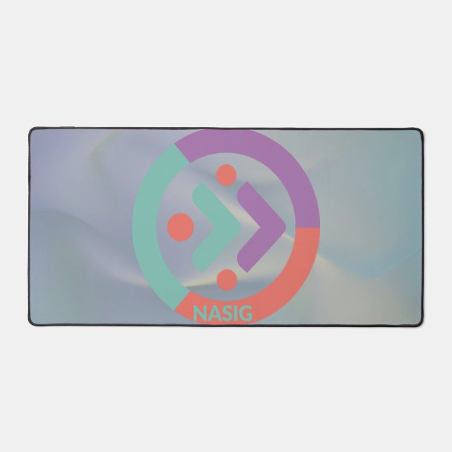 XL logo desk pad with background  (Front)