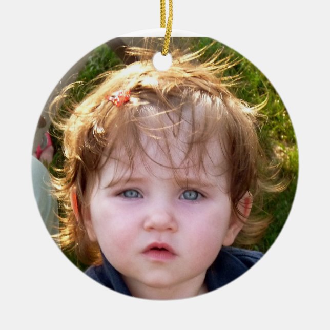 Xmas 2011 DeeDee Ceramic Tree Decoration (Front)