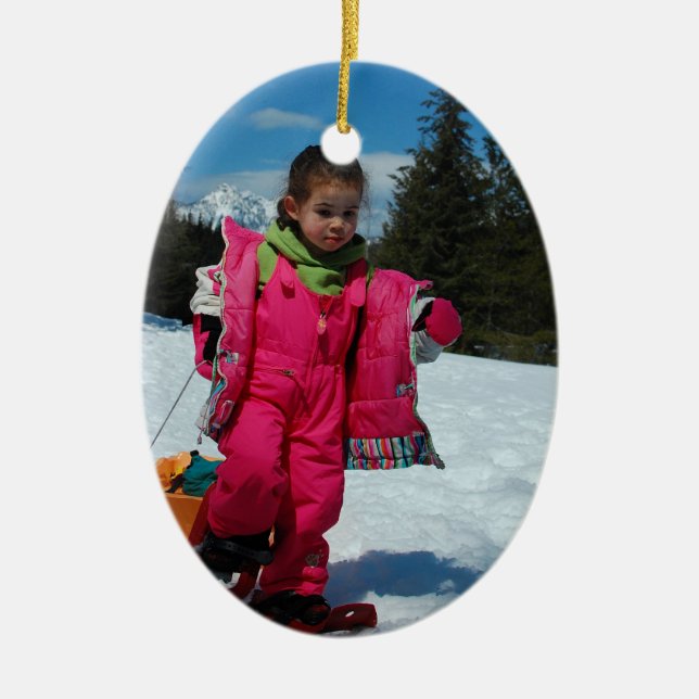 Xmas 2011 Lucy Ceramic Tree Decoration (Front)