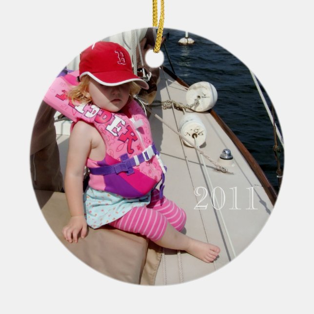 Xmas 2011 Maeve Ceramic Tree Decoration (Front)