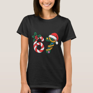 Xmas 67 Candy Canes Santa Christmas 67 Humor T-Shirt