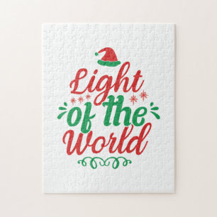 Xmas Art Light Of The World Jigsaw Puzzle