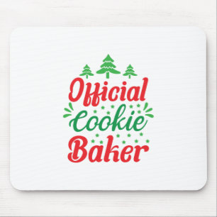Xmas Art Official Cookie Baker Mouse Mat