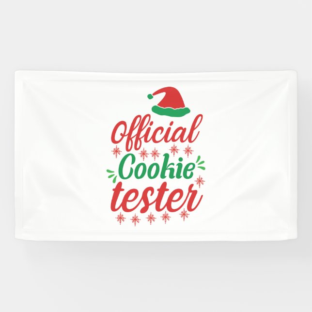 Xmas Art Official Cookie Tester Banner (Horizontal)