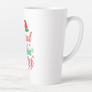 Xmas Art Official Cookie Tester Latte Mug