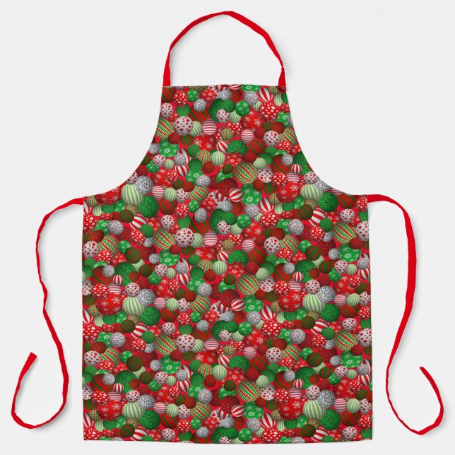Xmas Balls Apron (Front)