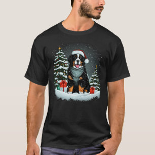 Xmas Bernese Mountain Santa Christmas Bernese Moun T-Shirt