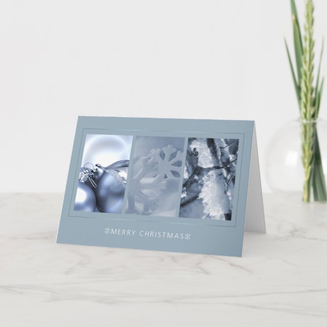 Xmas Blues Holiday Card (Front)