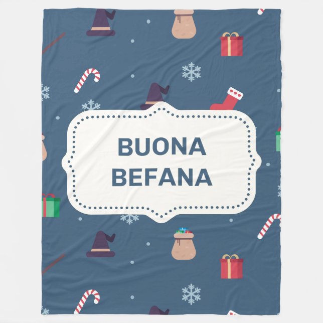 xmas buona Befana blanket (Front)