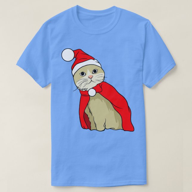 Xmas Cat 1 T-Shirt (Design Front)