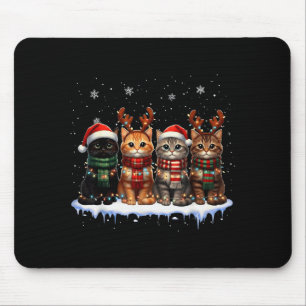 Xmas Cat Meowy Christmas Cute For Men Woman Kid Ca Mouse Mat