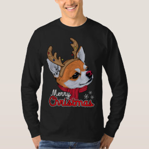 Xmas Chihuahua - Dogs Chiwawa Animal Dog Lover Pet T-Shirt