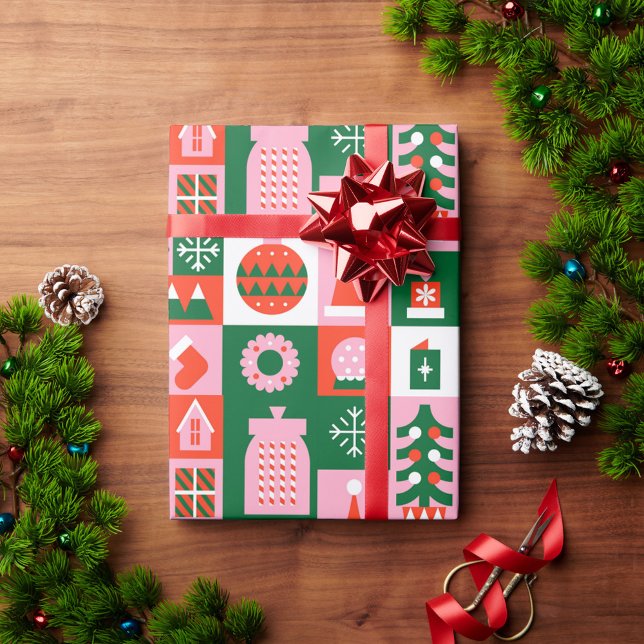 Xmas Coloured Noel Christmas Wrapping Paper (Creator Uploaded)