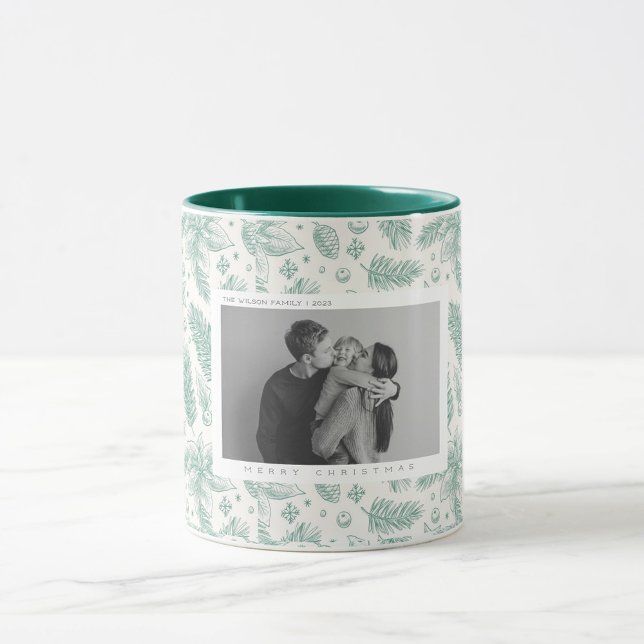 Xmas Colourful Modern Coloured Noel Christmas Mug (Creator Uploaded)