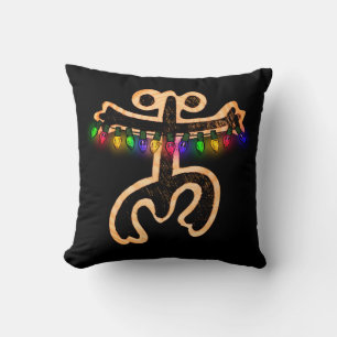 Xmas Coqui Taino Cushion