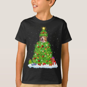 Xmas Decoration Santa Australian Shepherd Dog Chri T-Shirt
