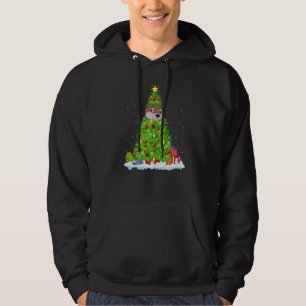 Xmas Decorations Lights Santa Sea Otter Christmas  Hoodie