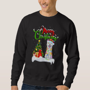 Xmas Decorations Santa Akita Dog Christmas Sweatshirt