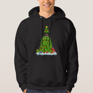 Xmas Decorations Santa Bernese Mountain Dog Christ Hoodie