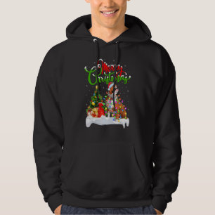Xmas Decorations Santa English Bulldog Christmas Hoodie
