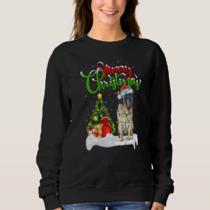 Xmas Decorations Santa English Mastiff Dog Christm Sweatshirt