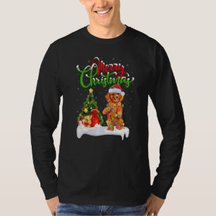 Xmas Decorations Santa Toy Poodle Dog Christmas T-Shirt