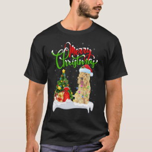 Xmas Decorations Santa Wheaten Terrier Dog Christm T-Shirt