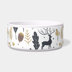 Xmas Deer and Leaves Joyful Greetings Collection