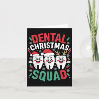 Xmas Dental Christmas Squad Teeth Dentist Oral Hyg