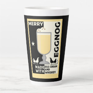 Xmas Eggnog Punch    Latte Mug