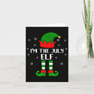 Xmas Elf Family Group Matching Elf Christmas In Ju Card