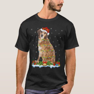Xmas Family Matching Santa Hat Brittany Spaniel Ch T-Shirt