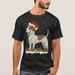 Xmas Family Matching Santa Jack Russell Terrier Ch T-Shirt