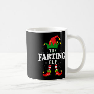 Xmas Farting Elf Family Matching Christmas Pajama  Coffee Mug