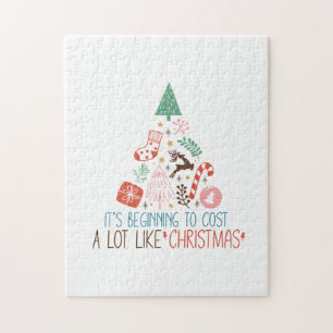 Xmas Gift A Lot Like Christmas Jigsaw Puzzle