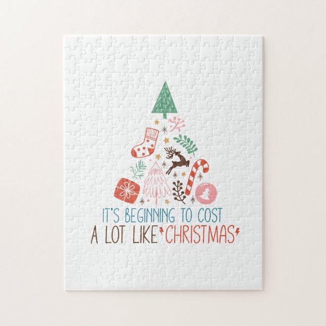 Xmas Gift A Lot Like Christmas Jigsaw Puzzle (Vertical)