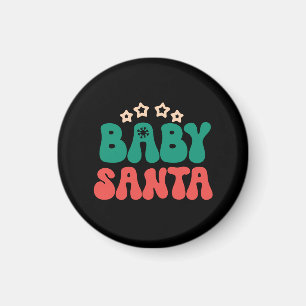 Xmas Gift Baby Santa Magnet