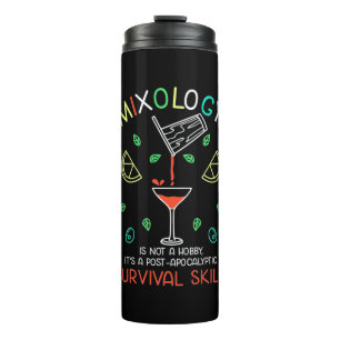Xmas Gift Bartender Mixologist Thermal Tumbler