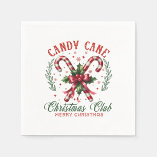 Xmas Gift Christmas Club Napkin