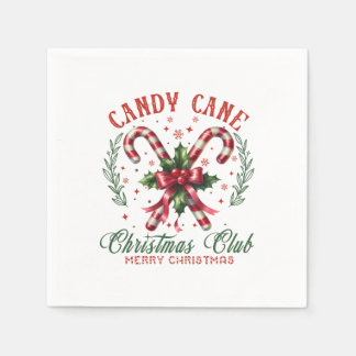Xmas Gift Christmas Club Napkin