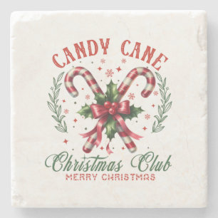 Xmas Gift Christmas Club Stone Coaster