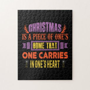 Xmas Gift Christmas Is A Piece Jigsaw Puzzle