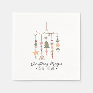 Xmas Gift Christmas Magic Is In The Air Napkin