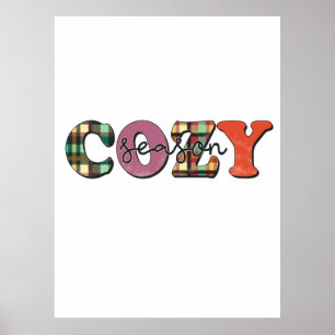 Xmas Gift Cosy Season Poster