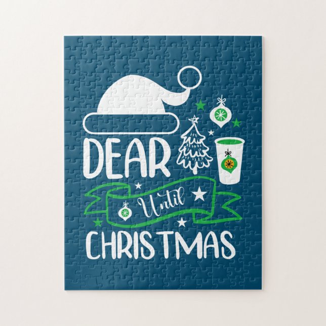 Xmas Gift Dear Until Christmas Jigsaw Puzzle (Vertical)