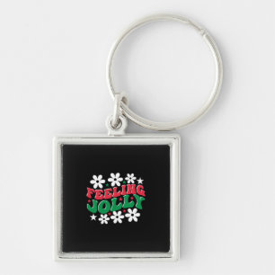 Xmas Gift Feeling Jolly Key Ring