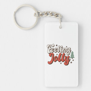 Xmas Gift Feeling Jolly Key Ring