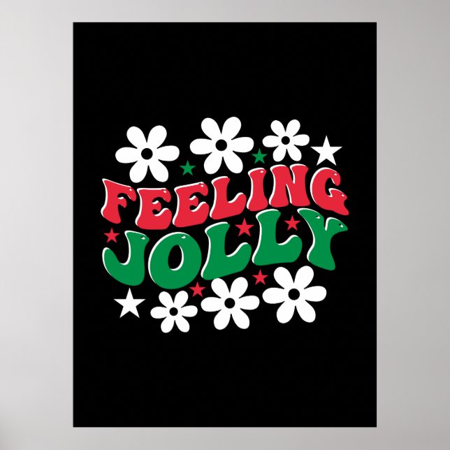 Xmas Gift Feeling Jolly Poster (Front)